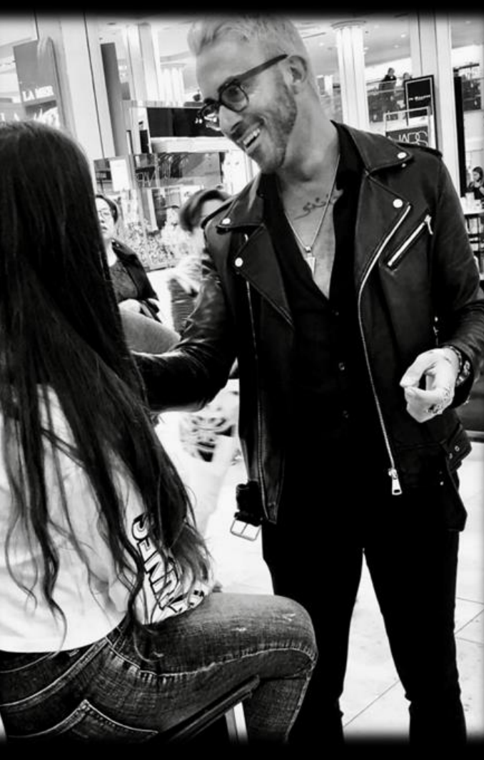 Matthew Keyse behind the scenes